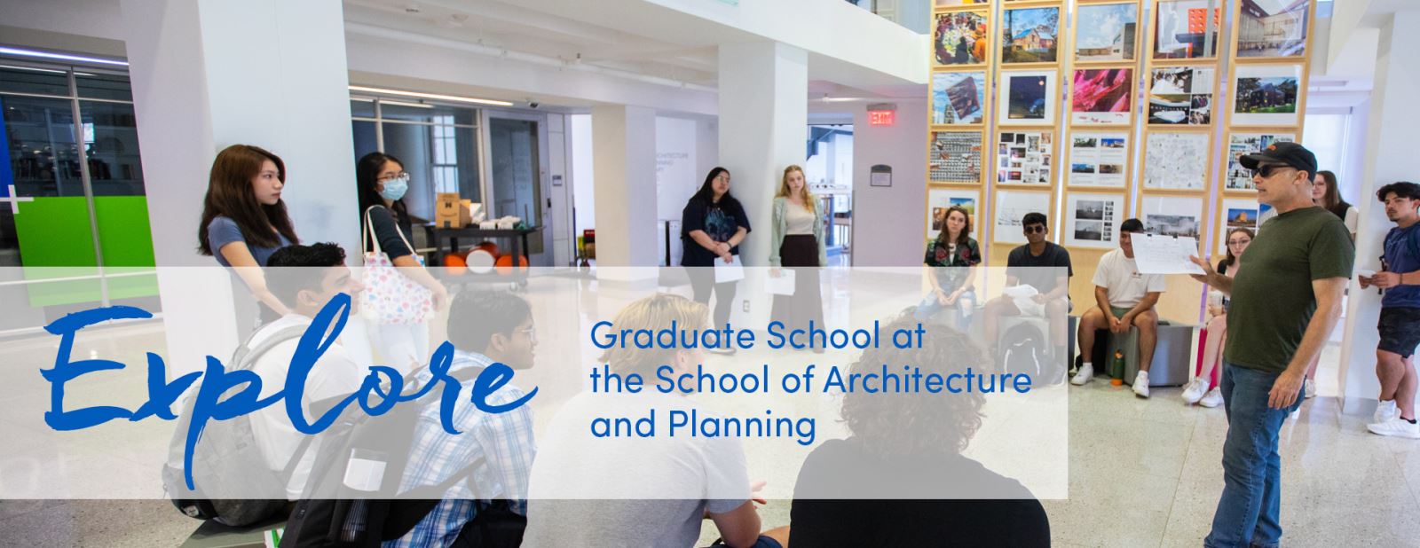 Explore the School of Architecture and Planning